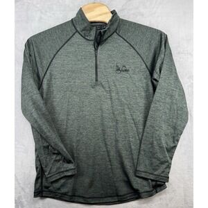 Landway x The City Luxe 1/4 Zip Pullover Golf Peformance LS Shirt Green Men's XL